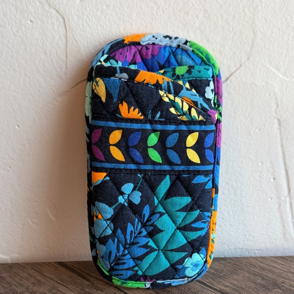 Vera Bradley Quilted Floral Eyeglass Case